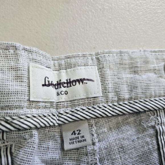 Goodfellow & Co. Linden Shorts Men's 42 Flat Front Hits at Knee 10" Inseam NWT - Picture 3 of 16